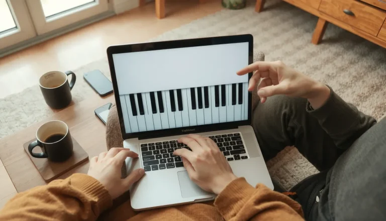 Jouer du piano en ligne : l&rsquo;outil gratuit pour débuter immédiatement